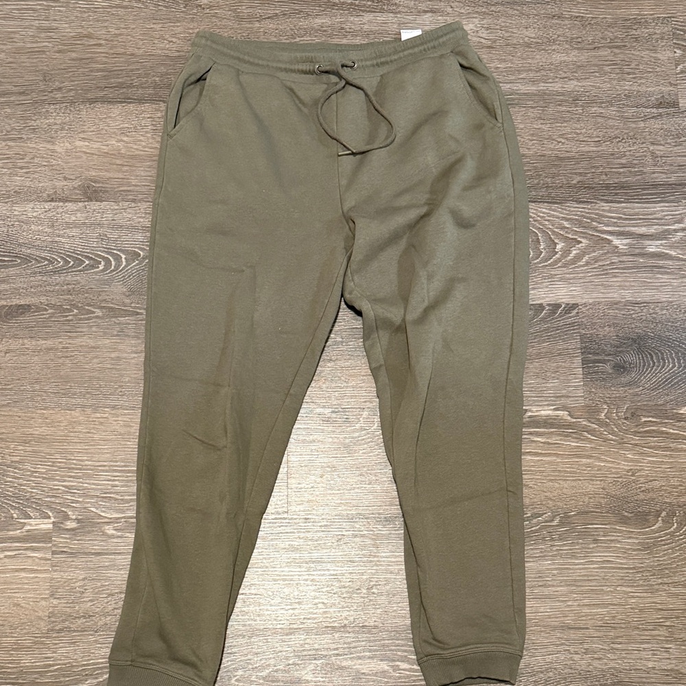 Banana Republic Olive Green Sweatpants